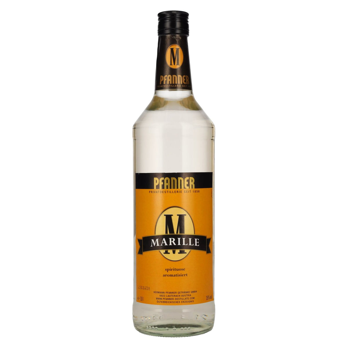 Pfanner M Apricot 35% ABV 1l