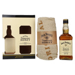Jack Daniel's Tennessee HONEY 35% Vol. 0,7l in geschenkverpakking met handdoek