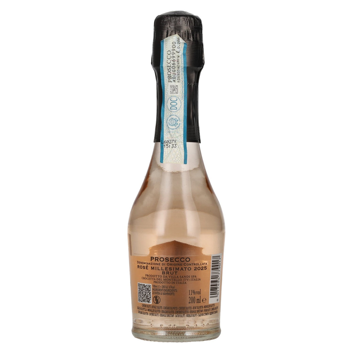 Villa Sandi Il Fresco Prosecco Rosé Millesimato DOC 2025 11% Vol. 0,2l