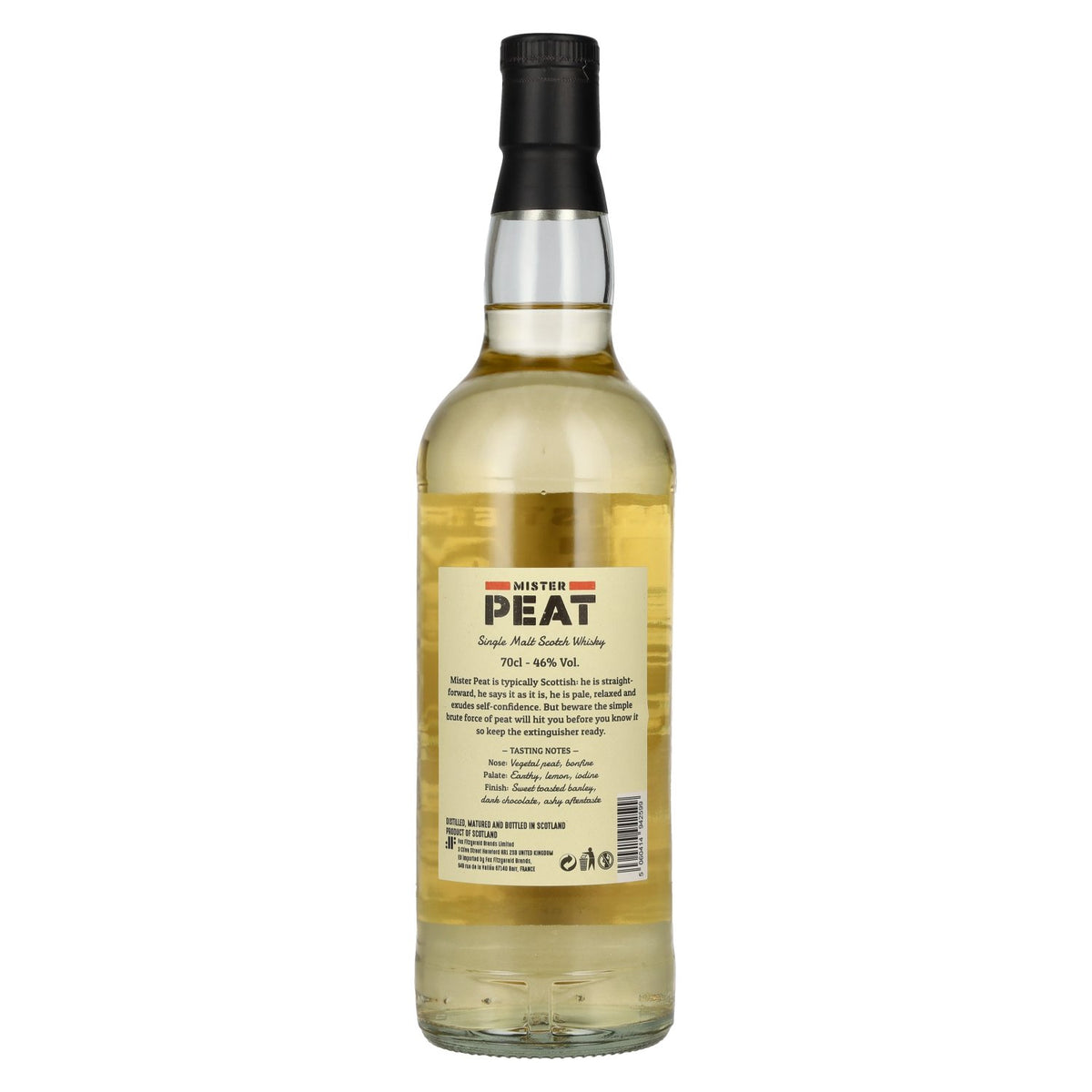 Mr Peat Heavily Peated Single Malt Scotch Whisky 46% Vol. 0,7l