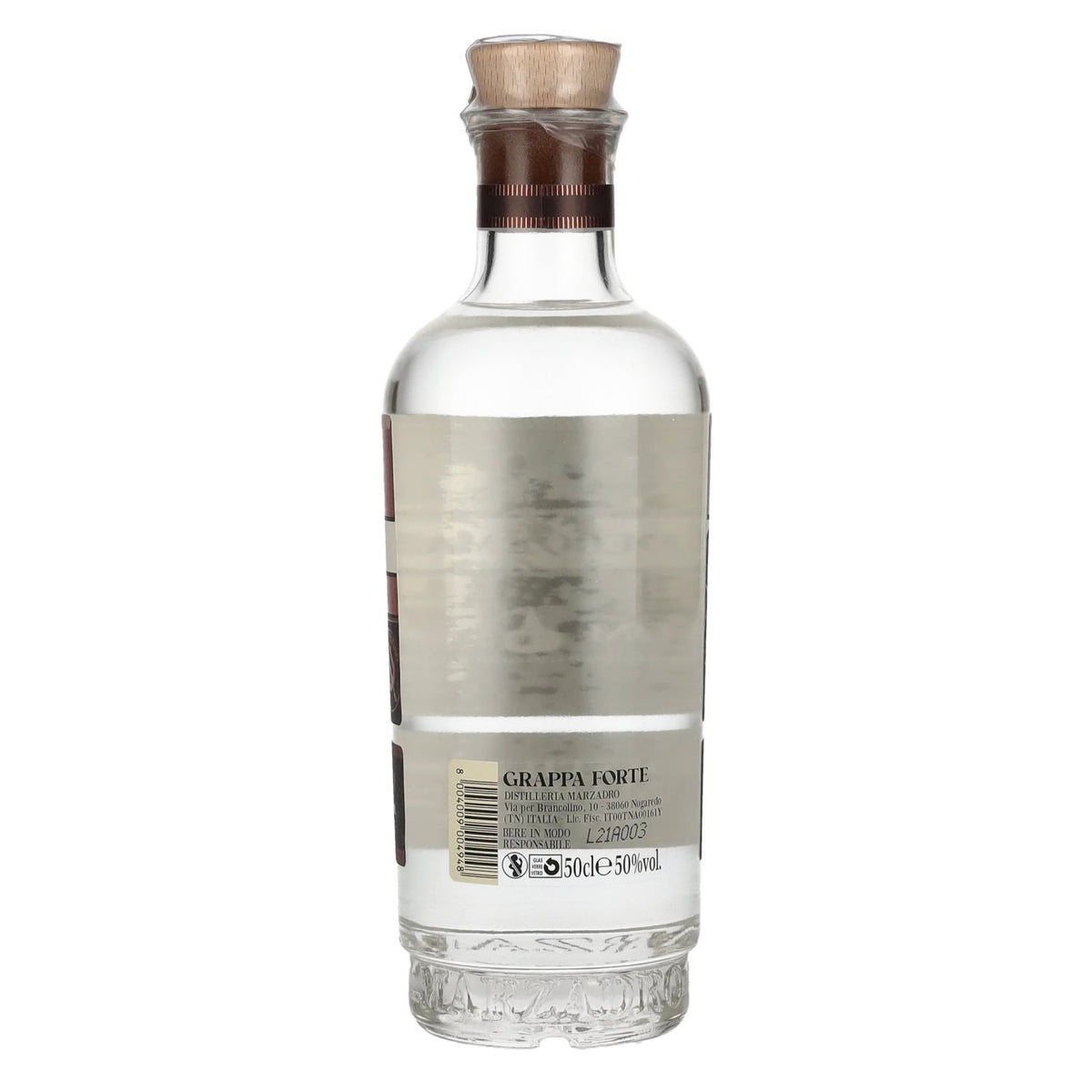 Marzadro FORTE Grappa 50% vol. 0,5 l