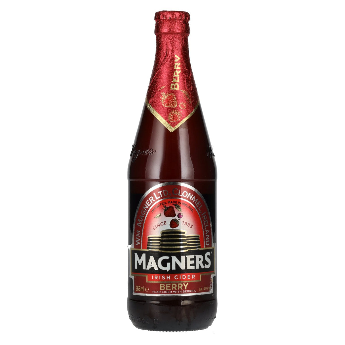 Cidre irlandais Magners BERRY 4 % vol. 0,568 l