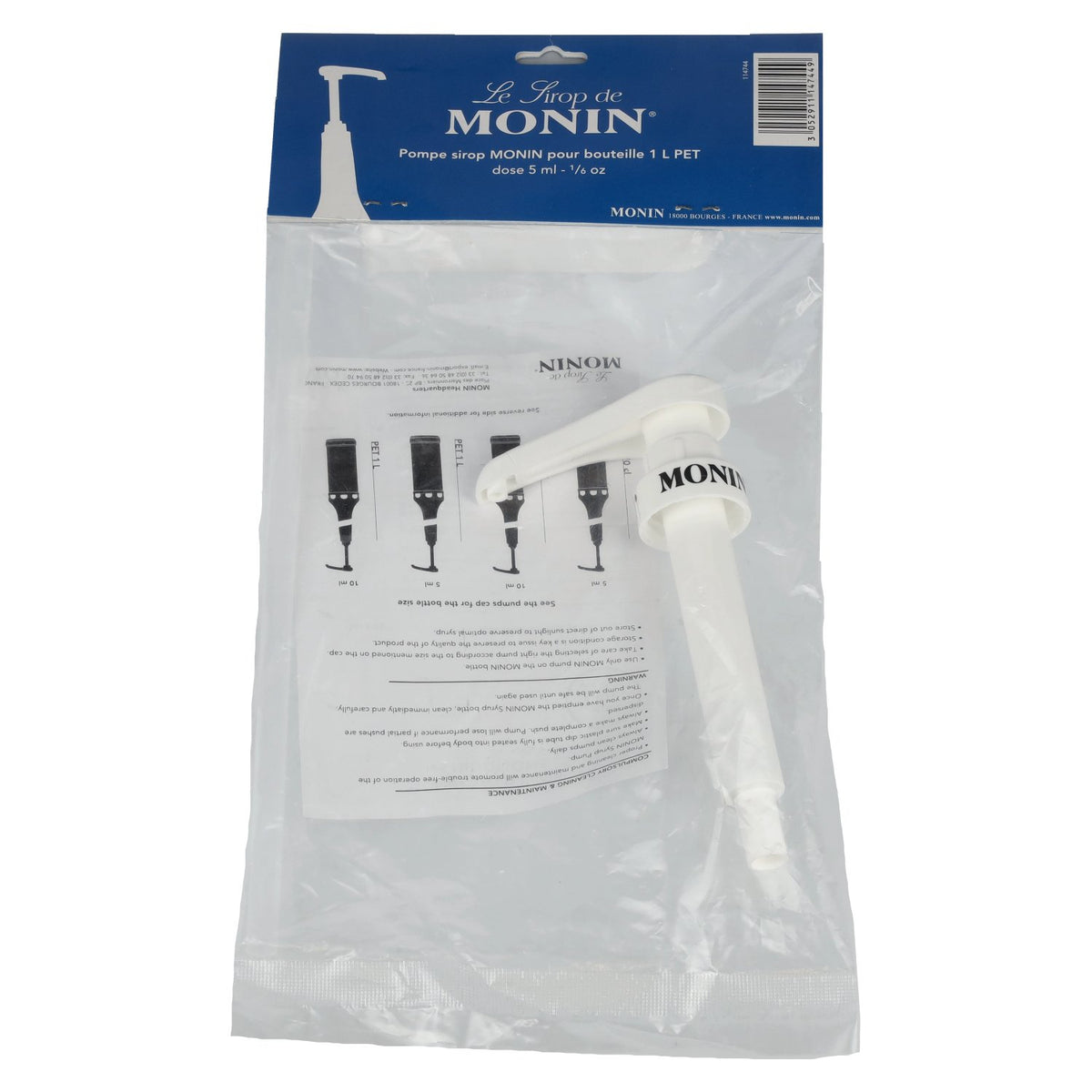 Pompe Monin pour sirop 1 l