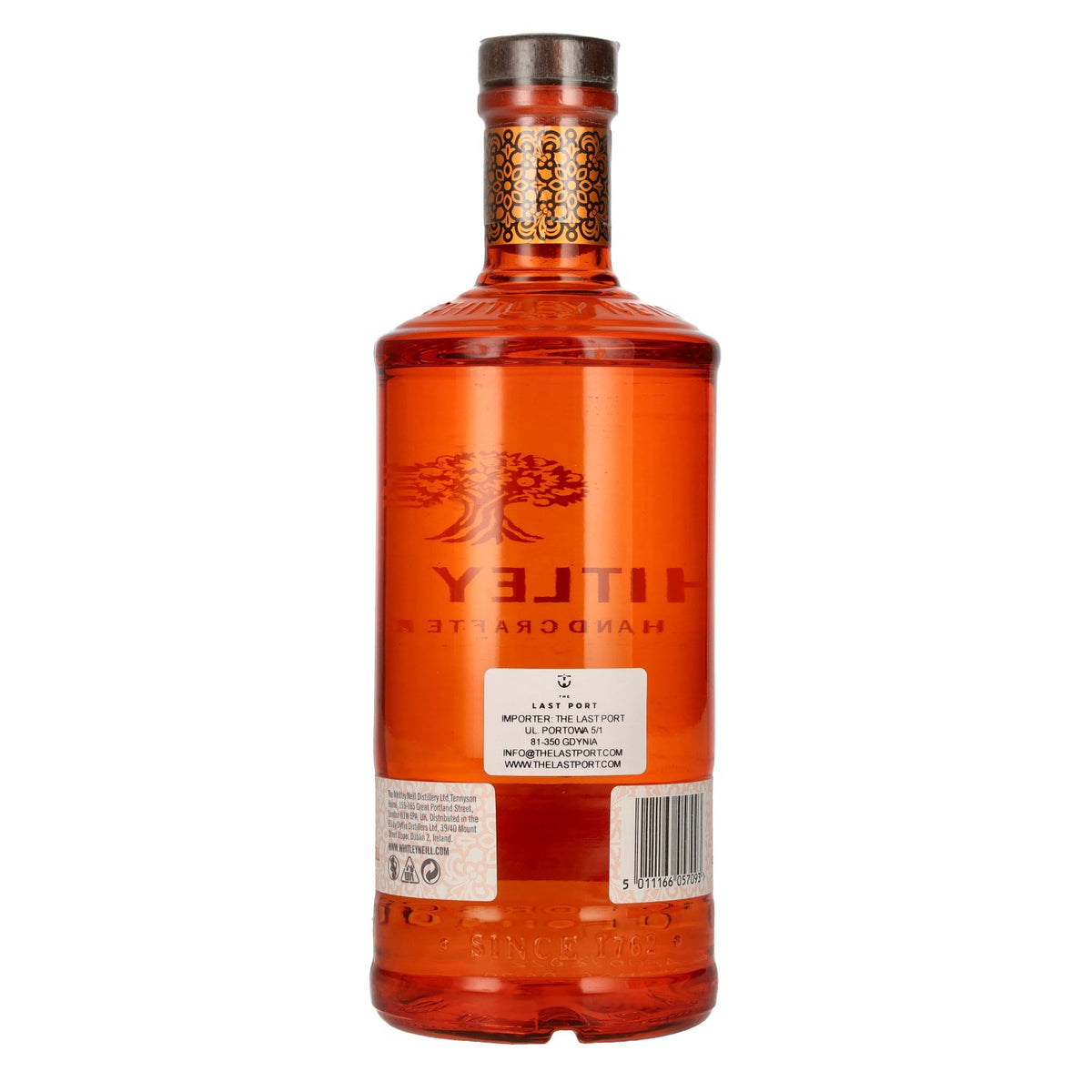 Whitley Neill BLOOD ORANGE GIN 43% Vol. 0,7l