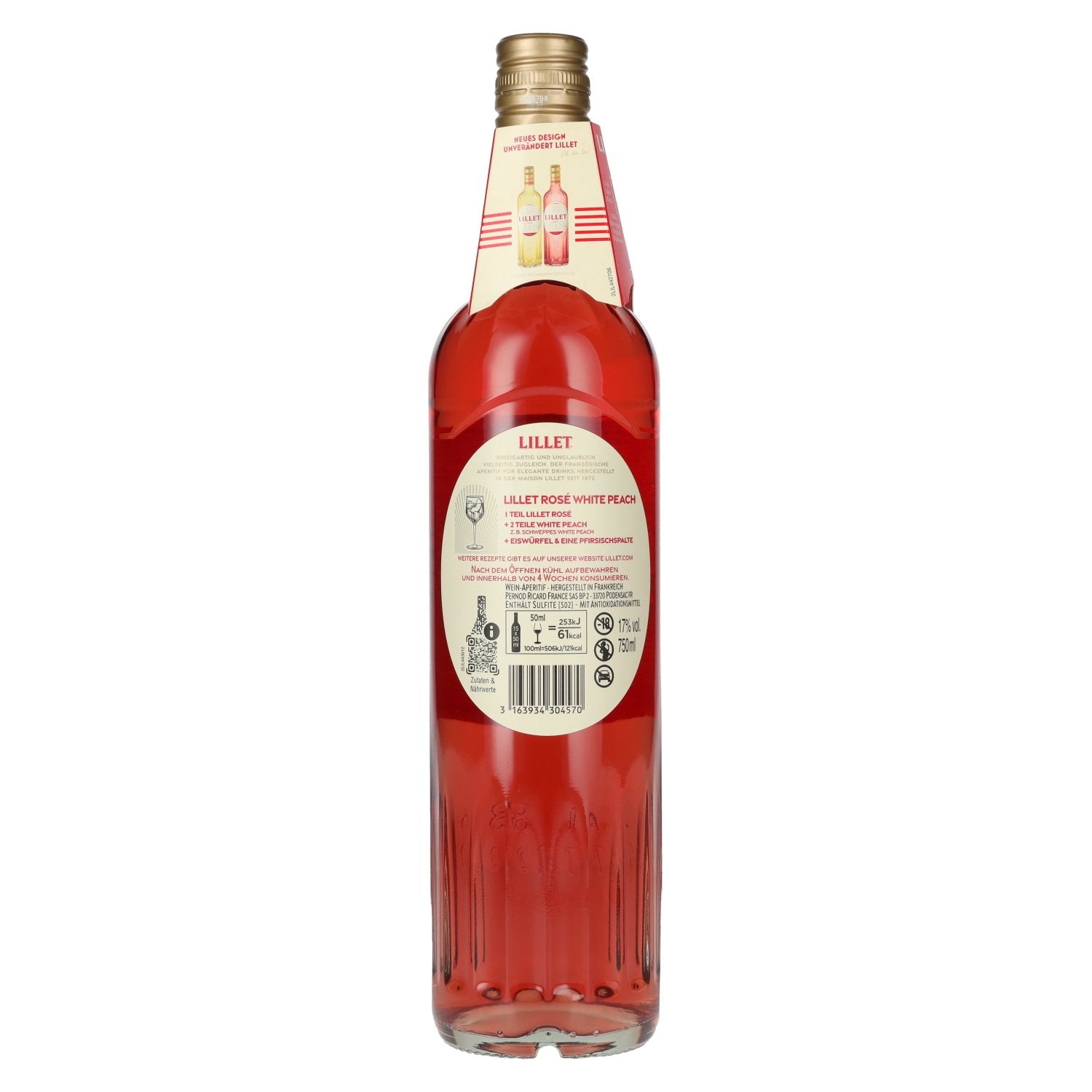 Lillet Rosé 17% Vol. 0,75l