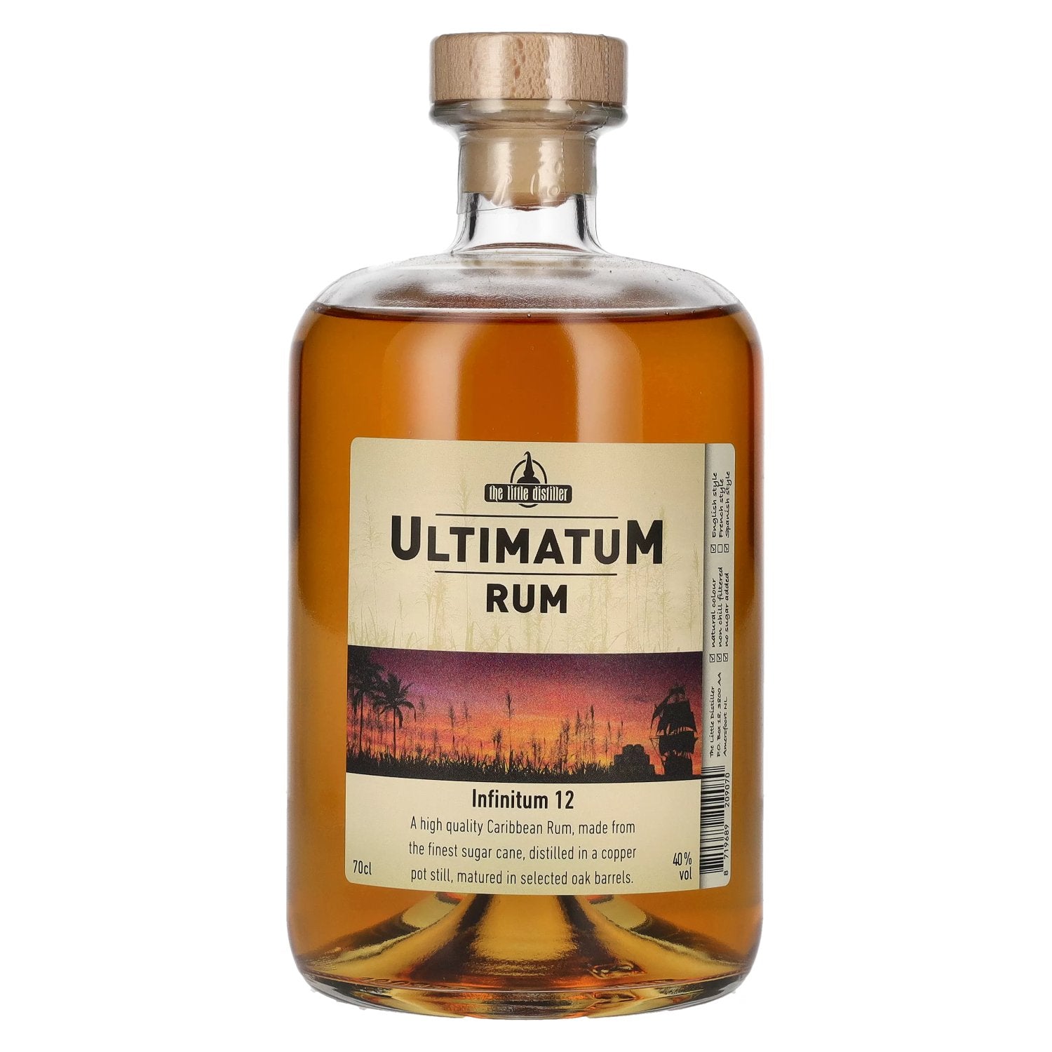 UltimatuM Rum Infinitum 12, 40 % vol., 0,7 l