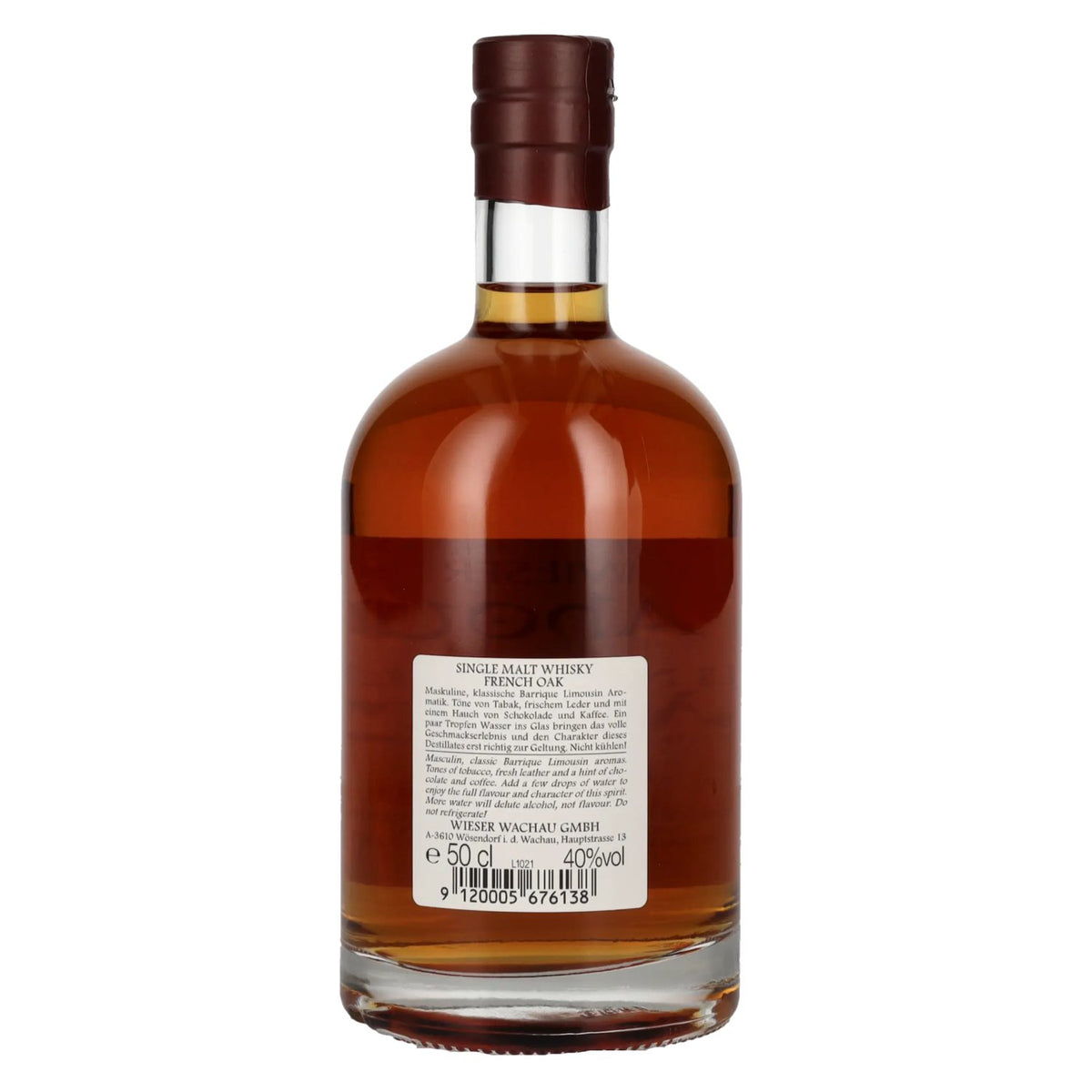 Wieser Single Malt WIESky French Oak Whisky 40% vol. 0.5l