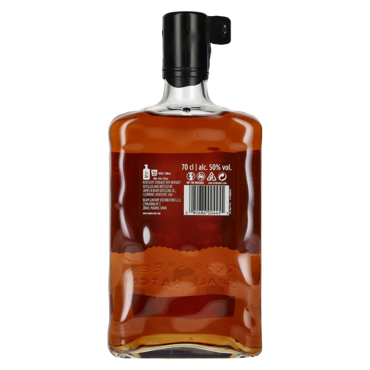 Knob Creek 7 Years Old Kentucky Straight RYE Whiskey Small Batch 50% Vol. 0,7l
