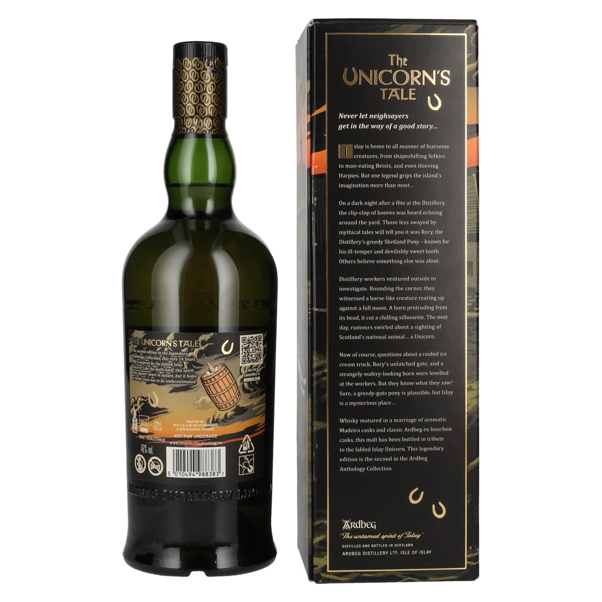 Ardbeg 14 Years Old The Ultimate Anthology The Unicorn's Tale Islay Single Malt 46% Vol. 0,7l in gift box