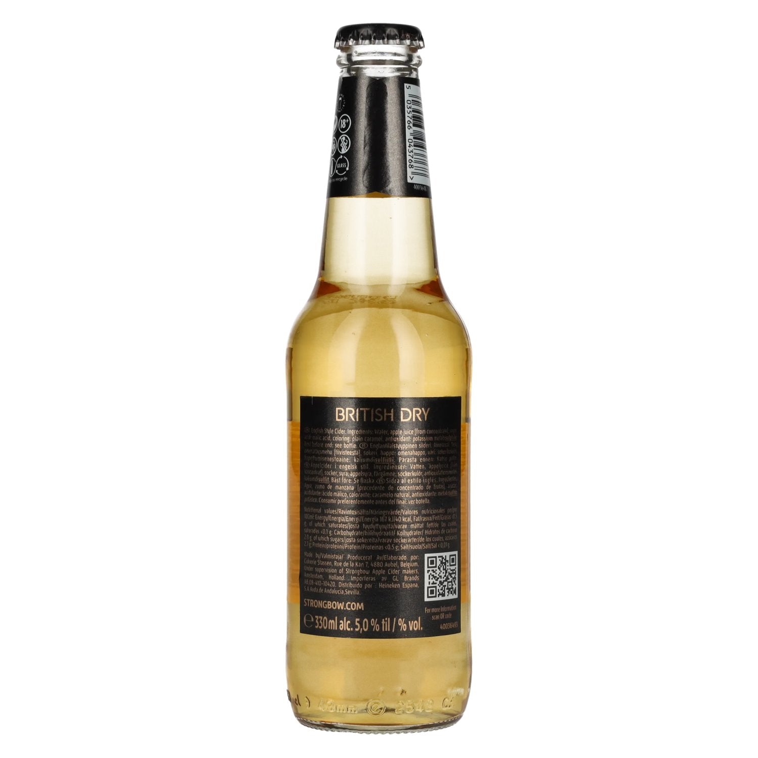 Strongbow Apple Ciders British Dry 5% Vol. 0,33l