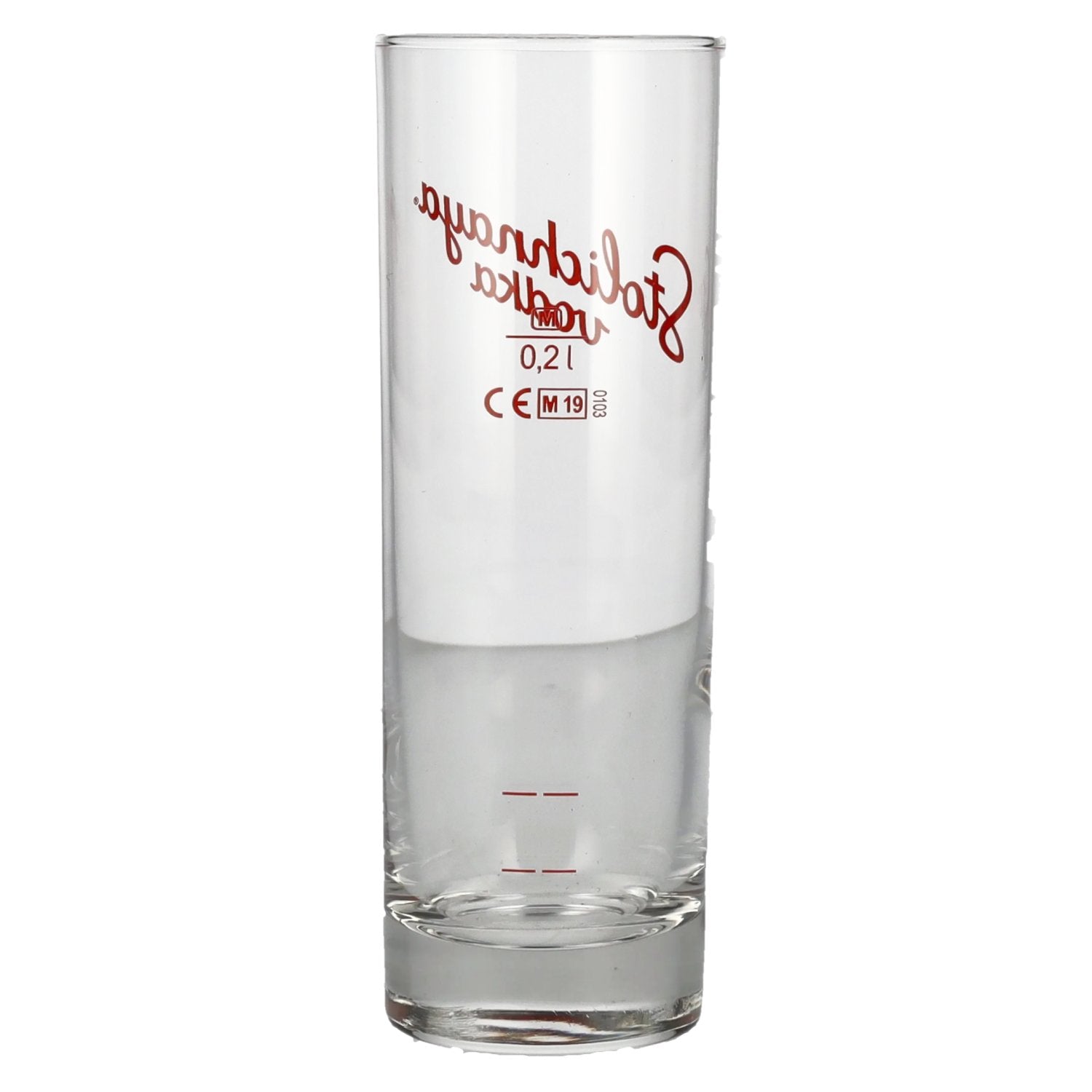 Stolichnaya Vodka Longdrinkglas 0,2l