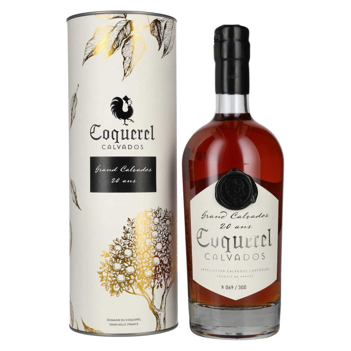 Coquerel Grand Calvados 20 Ans 42% Vol. 0,7l in Geschenkbox