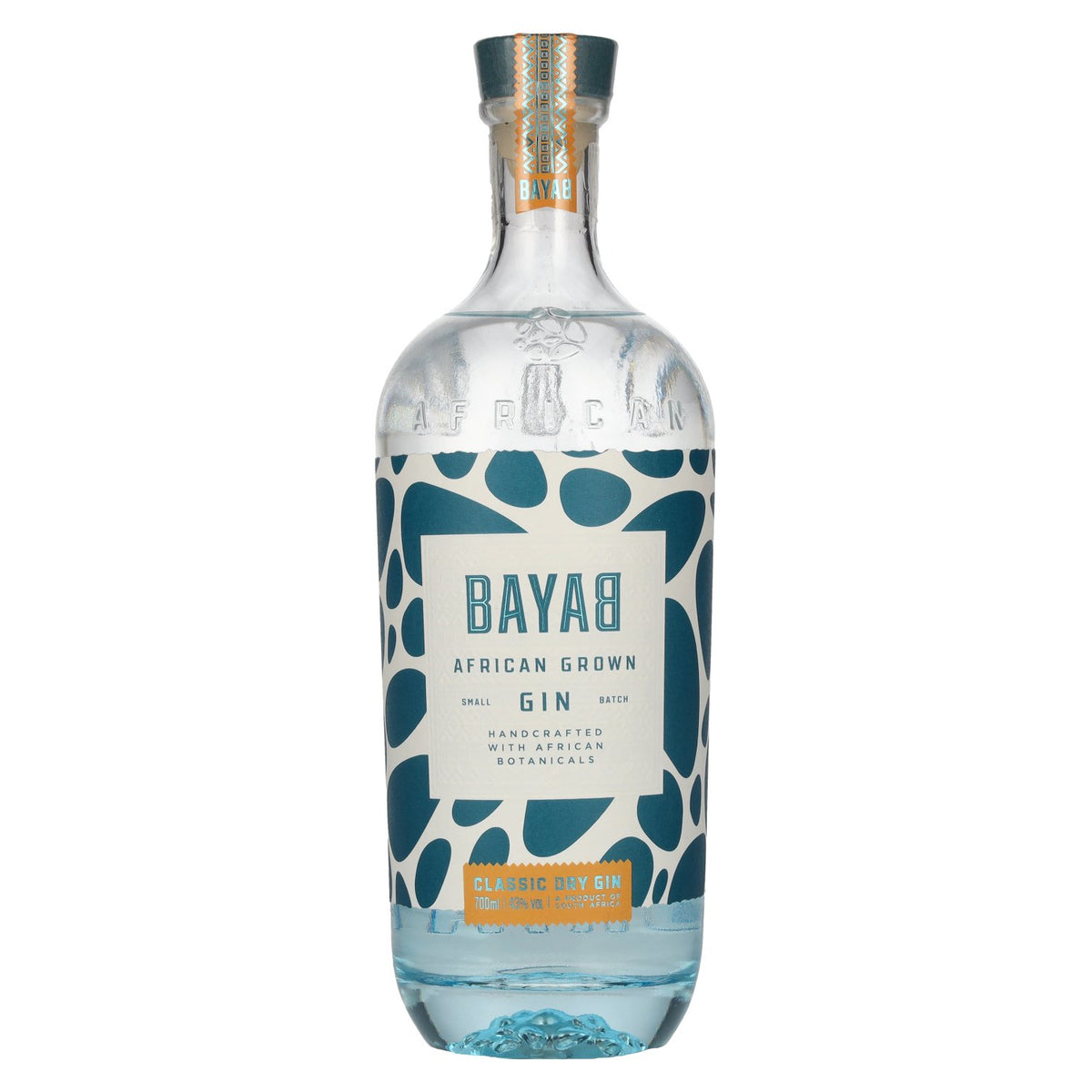 BAYAB African Grown Classic Small Batch Dry Gin 43% vol. 0,7l