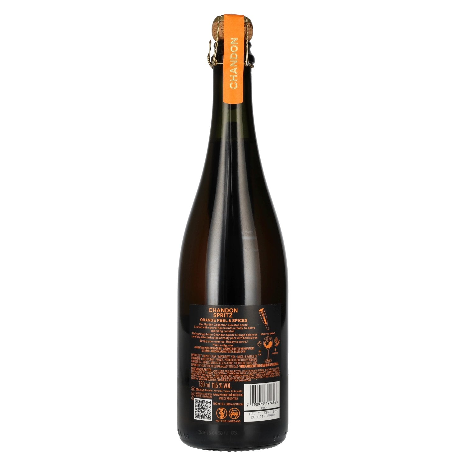 Chandon Garden Spritz Sinaasappelschil &amp; Kruiden 11,5% Vol. 0,75l