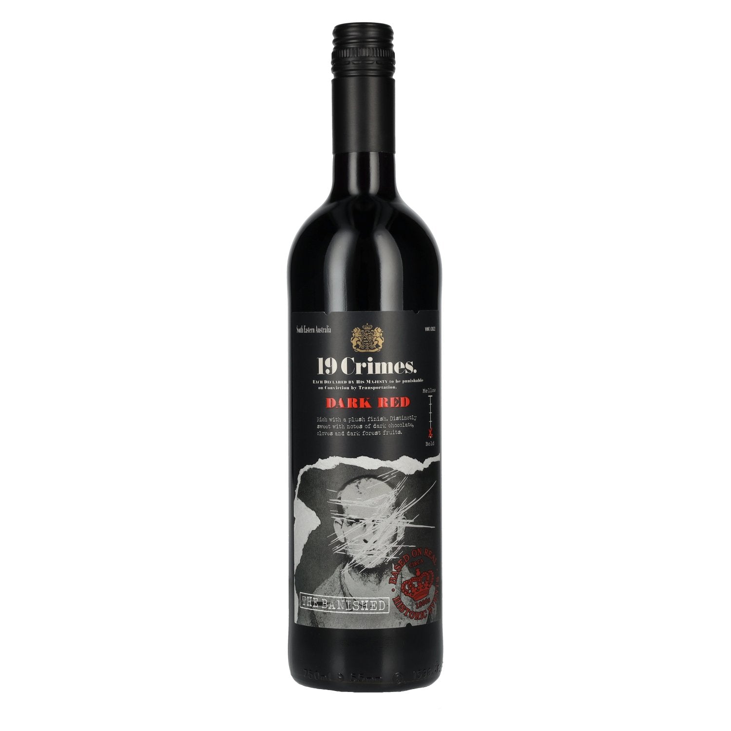 19 Crimes The Banished Donkerrood 13,5% Vol. 0,75l