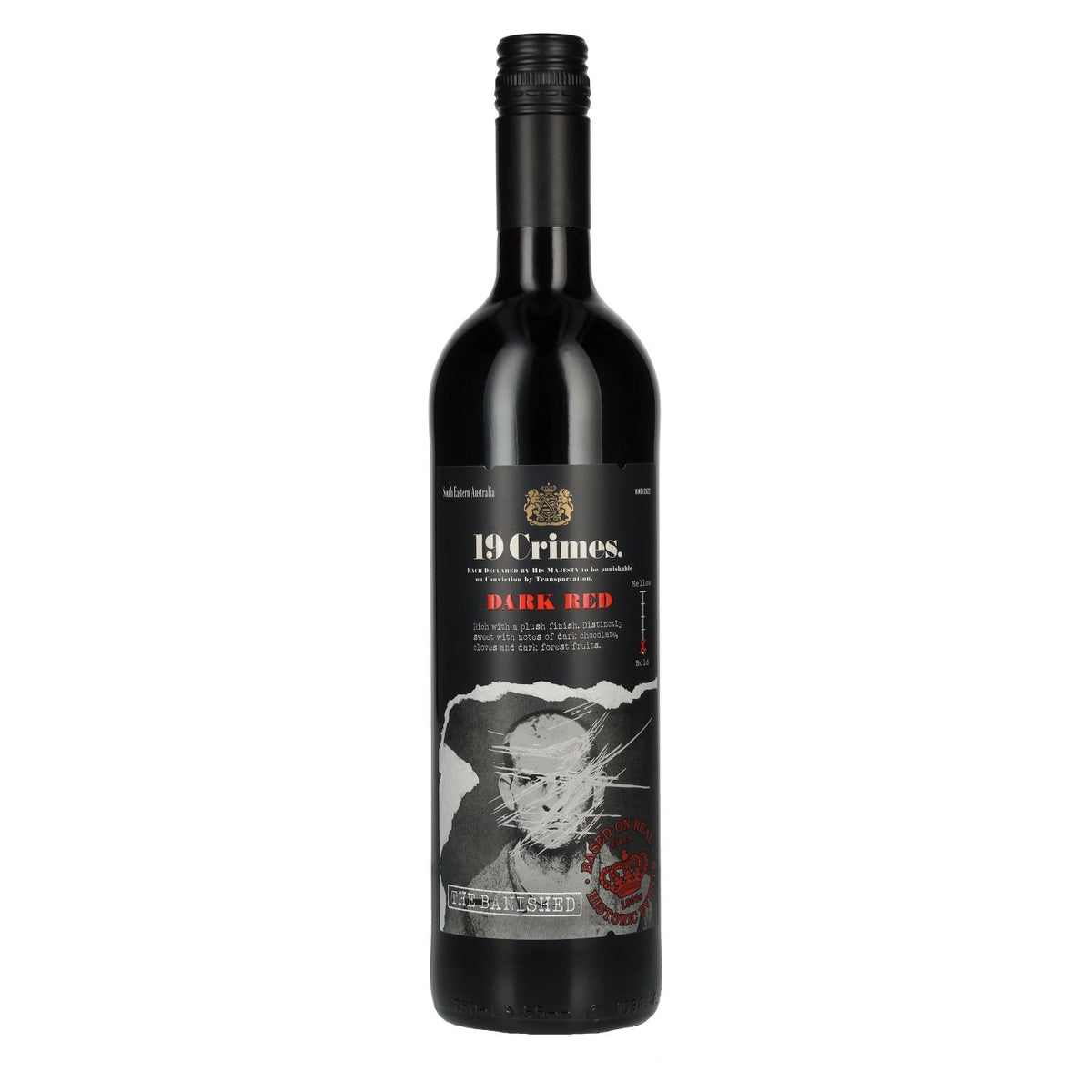 19 Crimes The Banished Donkerrood 13,5% Vol. 0,75l