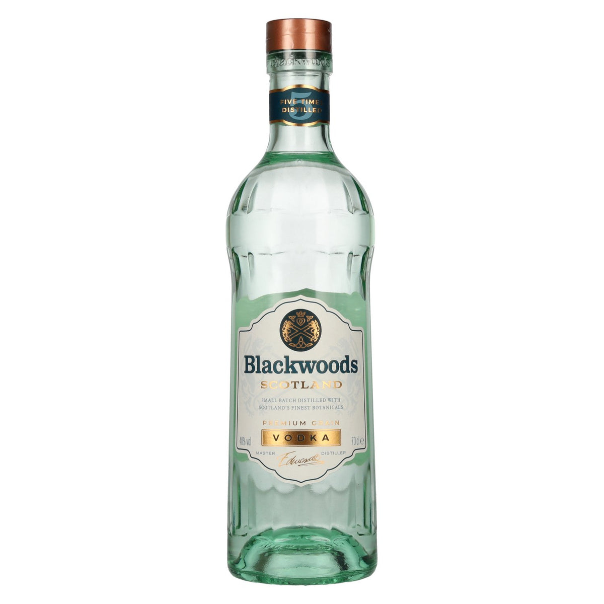 Blackwoods Premium Grain Vodka 40% vol. 0,7 l