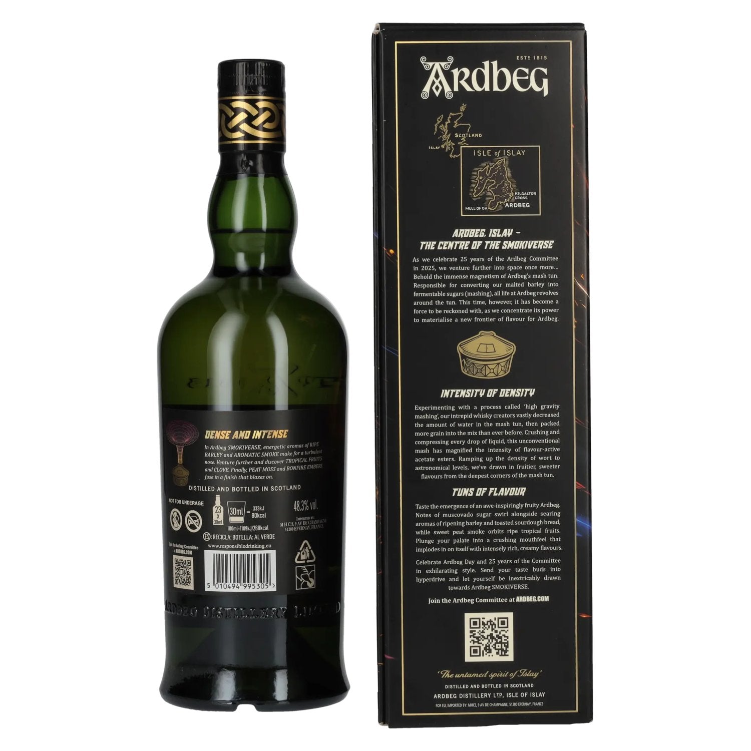 Ardbeg Smokiverse The Ultimate Islay Single Malt Scotch Whisky 48,3% Vol. 0,7l in geschenkverpakking
