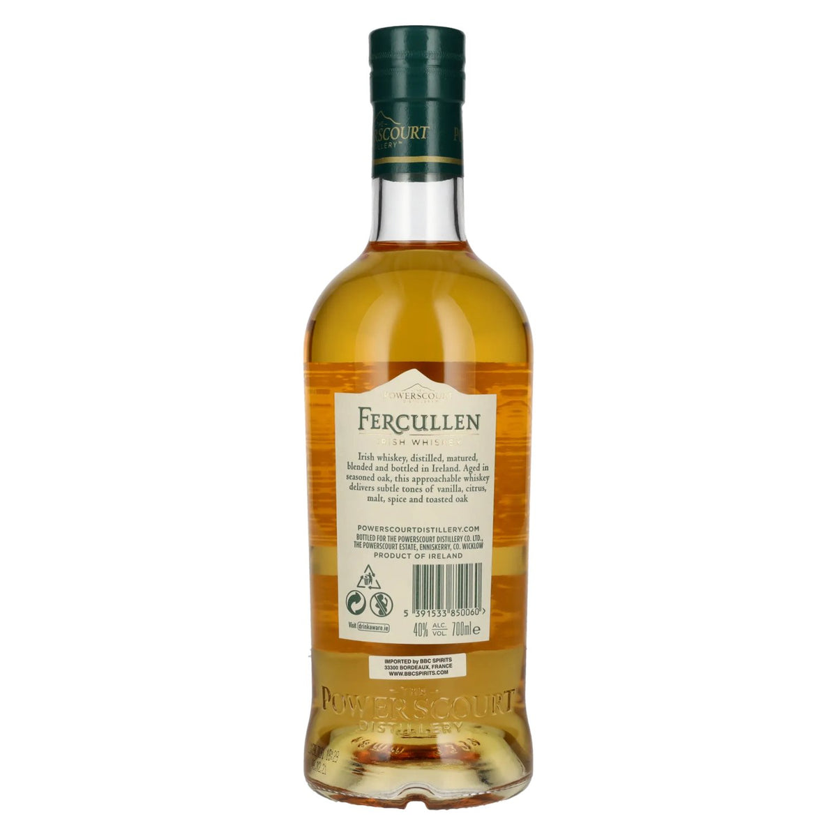 Fercullen 8 Years Premium Blended Irish Whisky Premium BLEND 40 % vol. 0,7 l