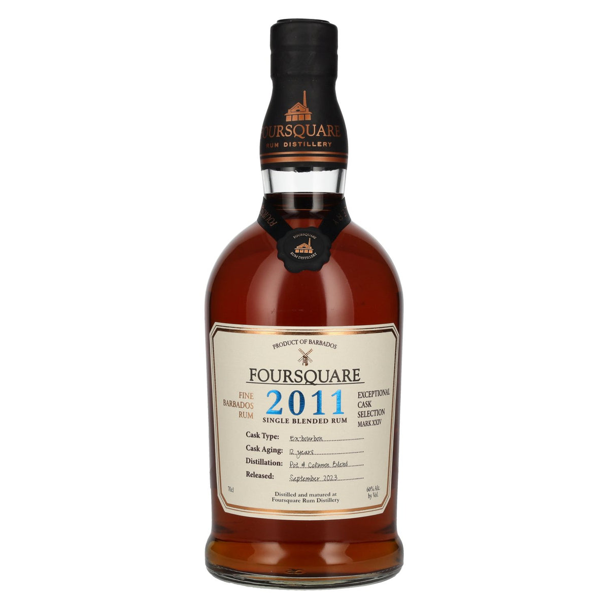 Foursquare 12 Years Old Exceptional Cask SELECTION MARK XXIV 2011 60% vol. 0,7 l