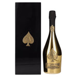 Armand de Brignac Champagne Brut Gold 12,5% Vol. 0,75l en caisse bois