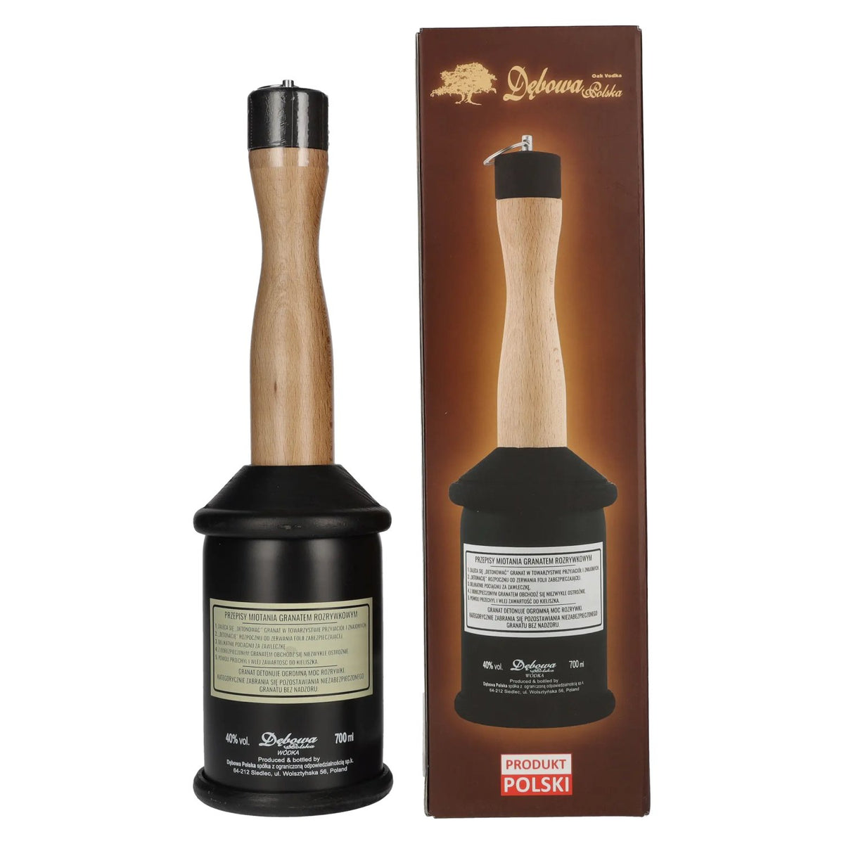 Debowa Wódka Rozrywkowy G-7 Granat 40% Vol. 0,7l in Geschenkbox
