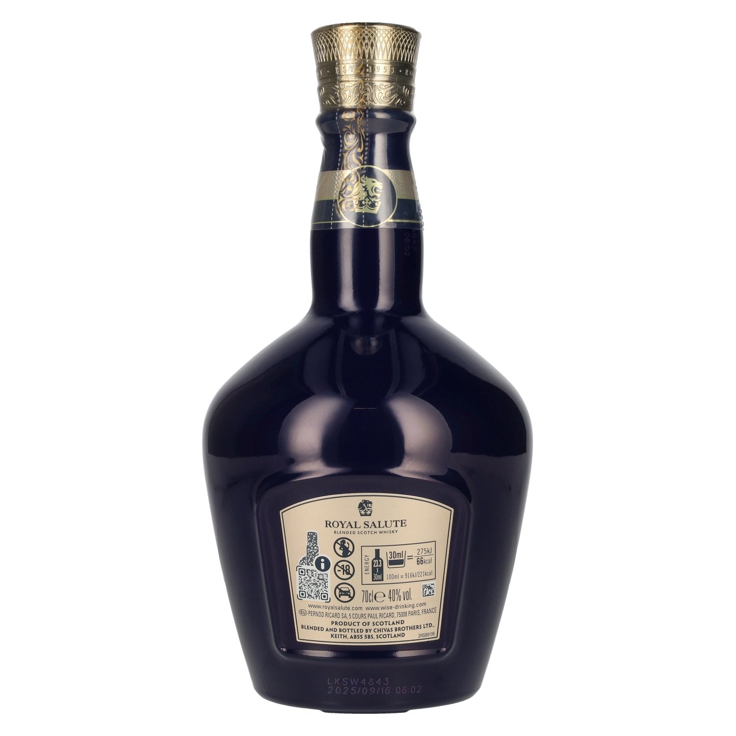 Royal Salute 21 Years Old THE SIGNATURE BLEND 40% Vol. 0,7l
