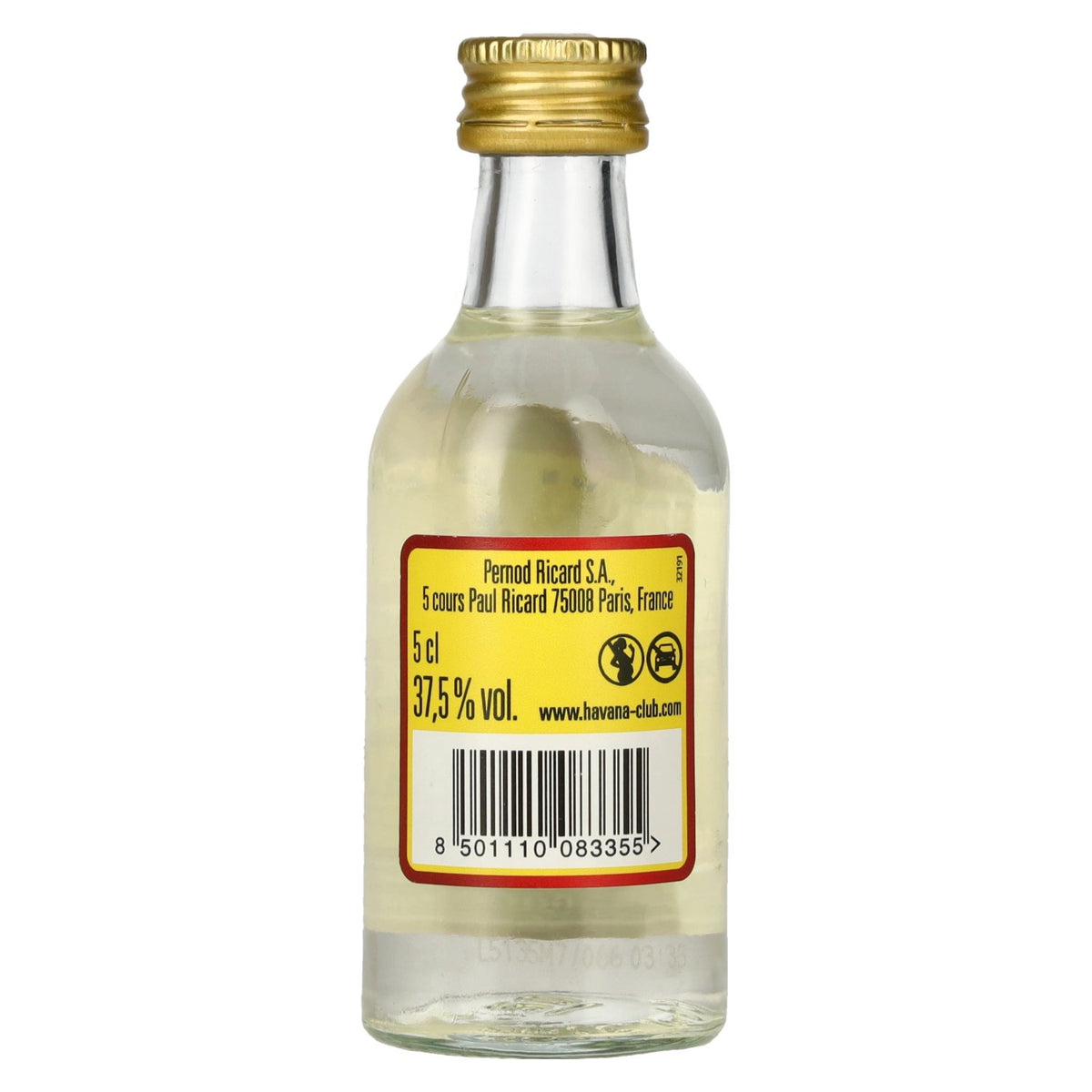 Havana Club Añejo 3 Años Rum 37,5% vol. 0,05 l