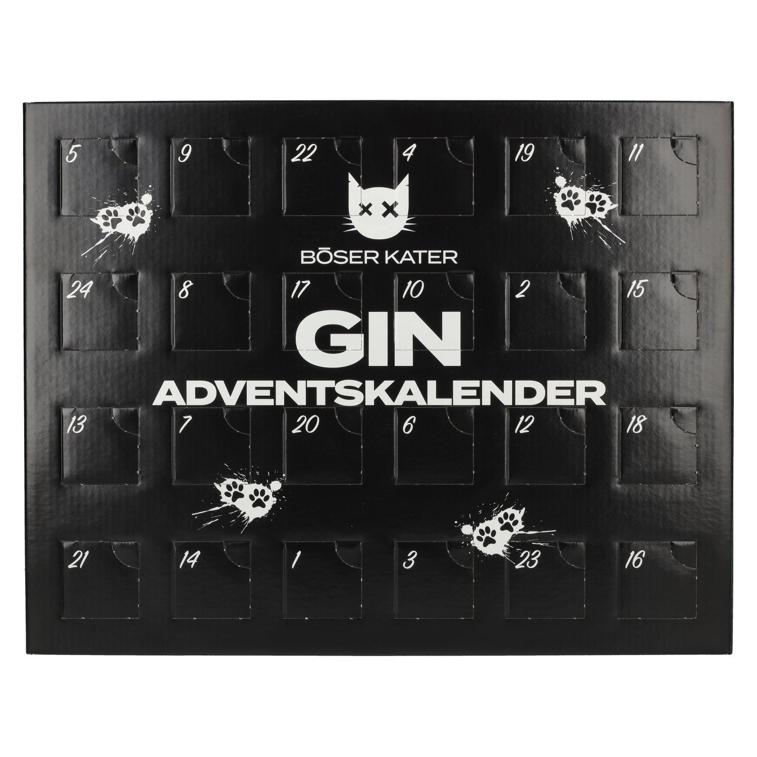 Böser KATER Adventskalender Gin 36,9% Vol. 24x0,025l