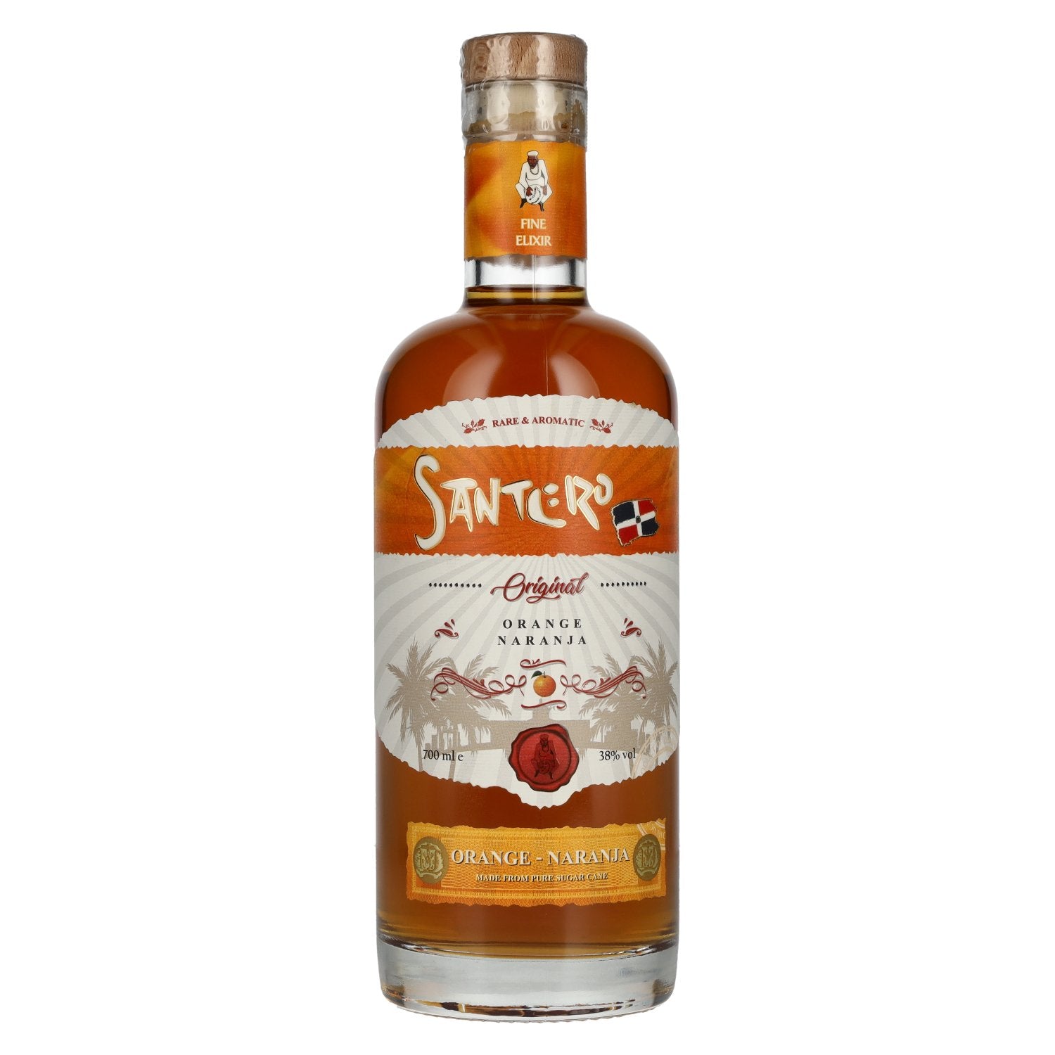Santero Sinaasappel Naranja gedistilleerde drank 38% Vol. 0,7l