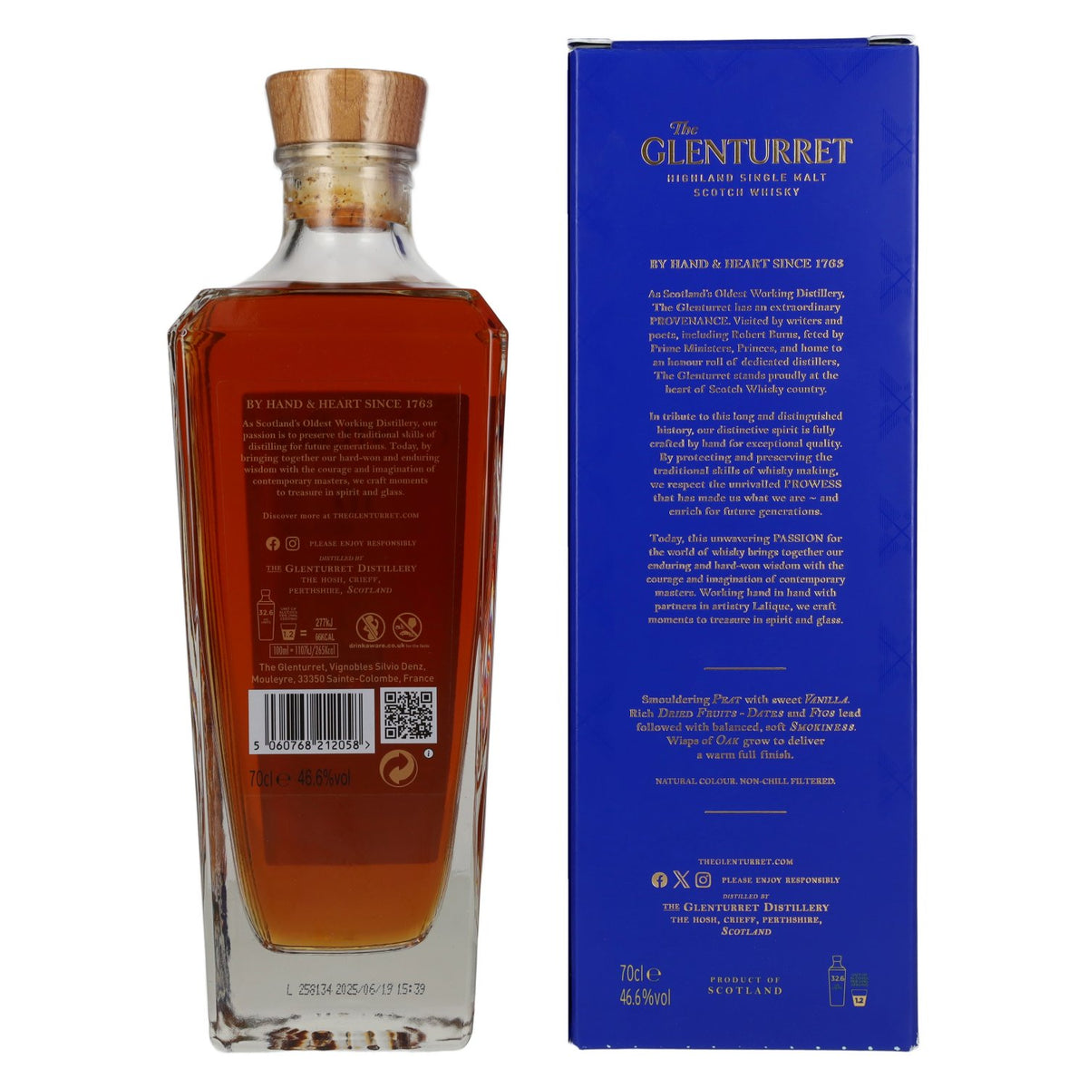 The Glenturret 10 Years Old PEAT Smoked Release 2025 46,6% vol. 0,7 l in geschenkverpakking