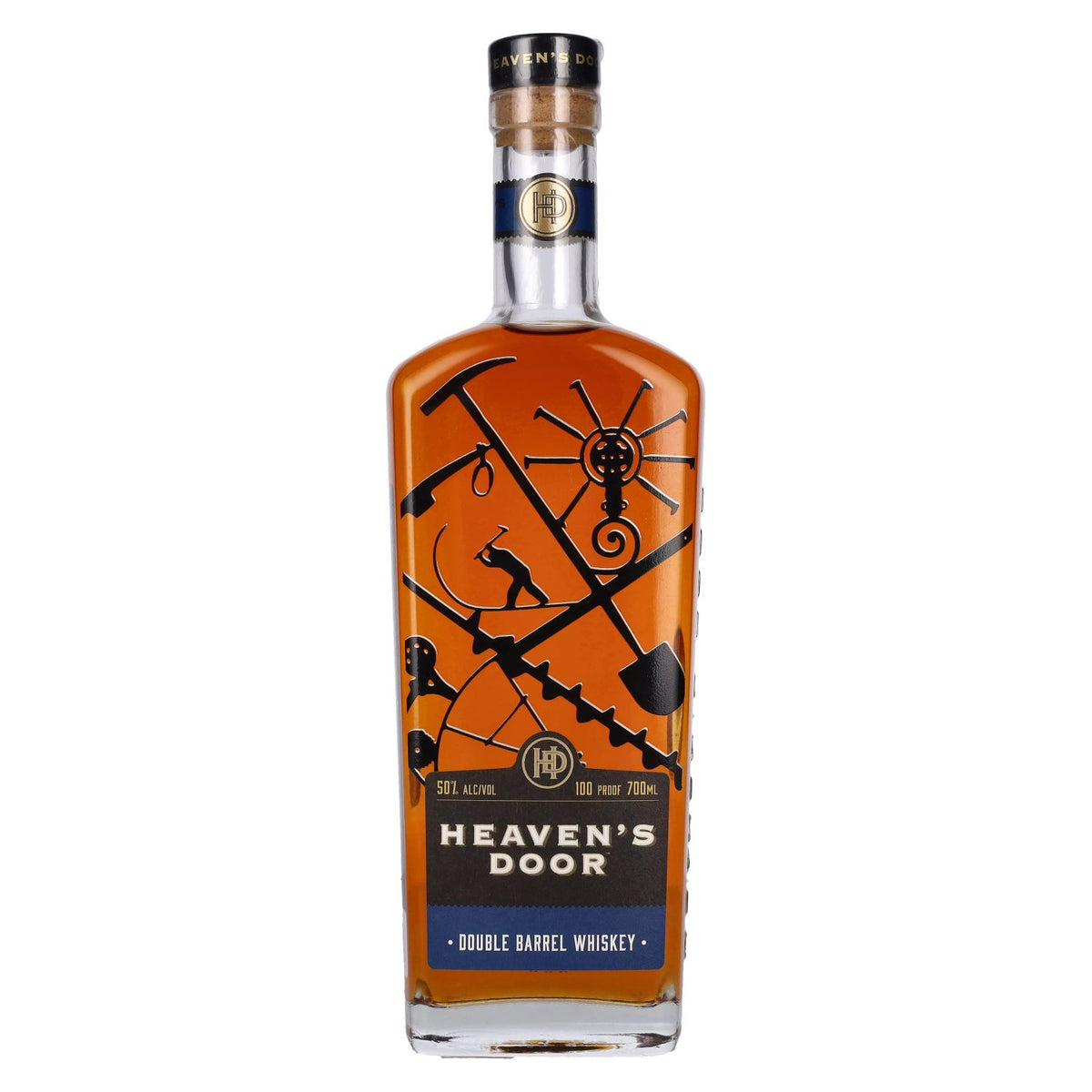 Heaven's Door DOUBLE BARREL WHISKEY 50% vol. 0,7 l