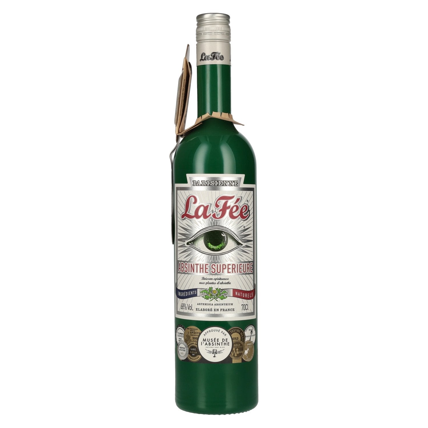 La Fée Absinthe Parisienne 68% vol. 0,7l avec cuillère à absinthe