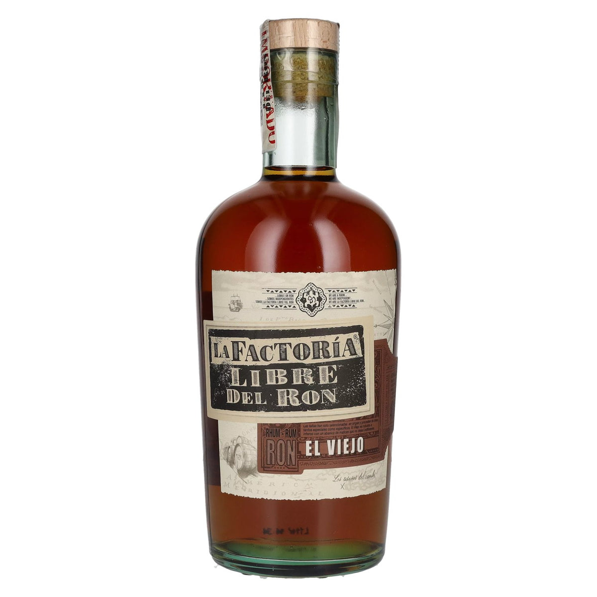 La Factoría Libre del Ron El Viejo 40% vol. 0,7 l