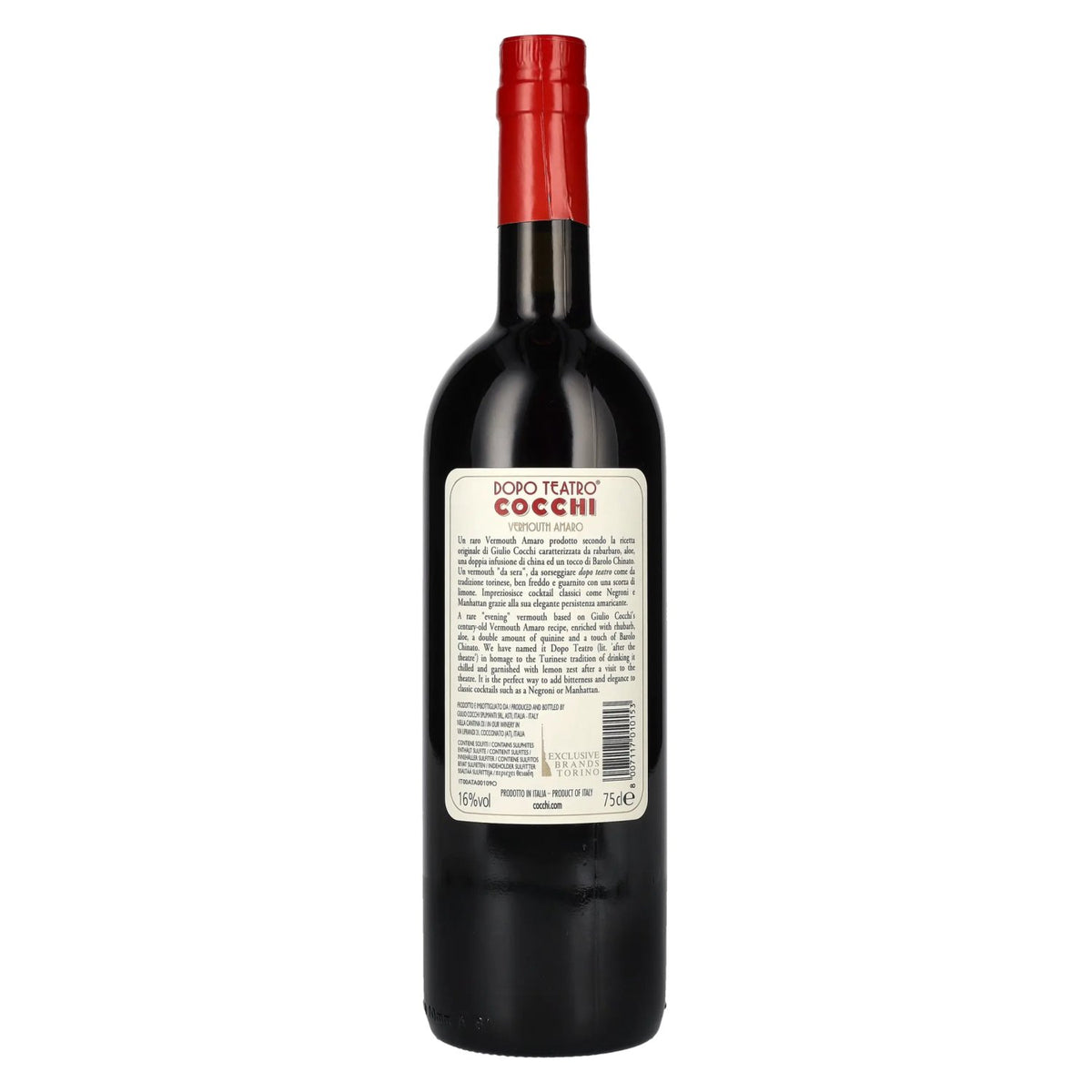 Cocchi Dopo Teatro Vermouth Amaro 16% vol. 0,75 l