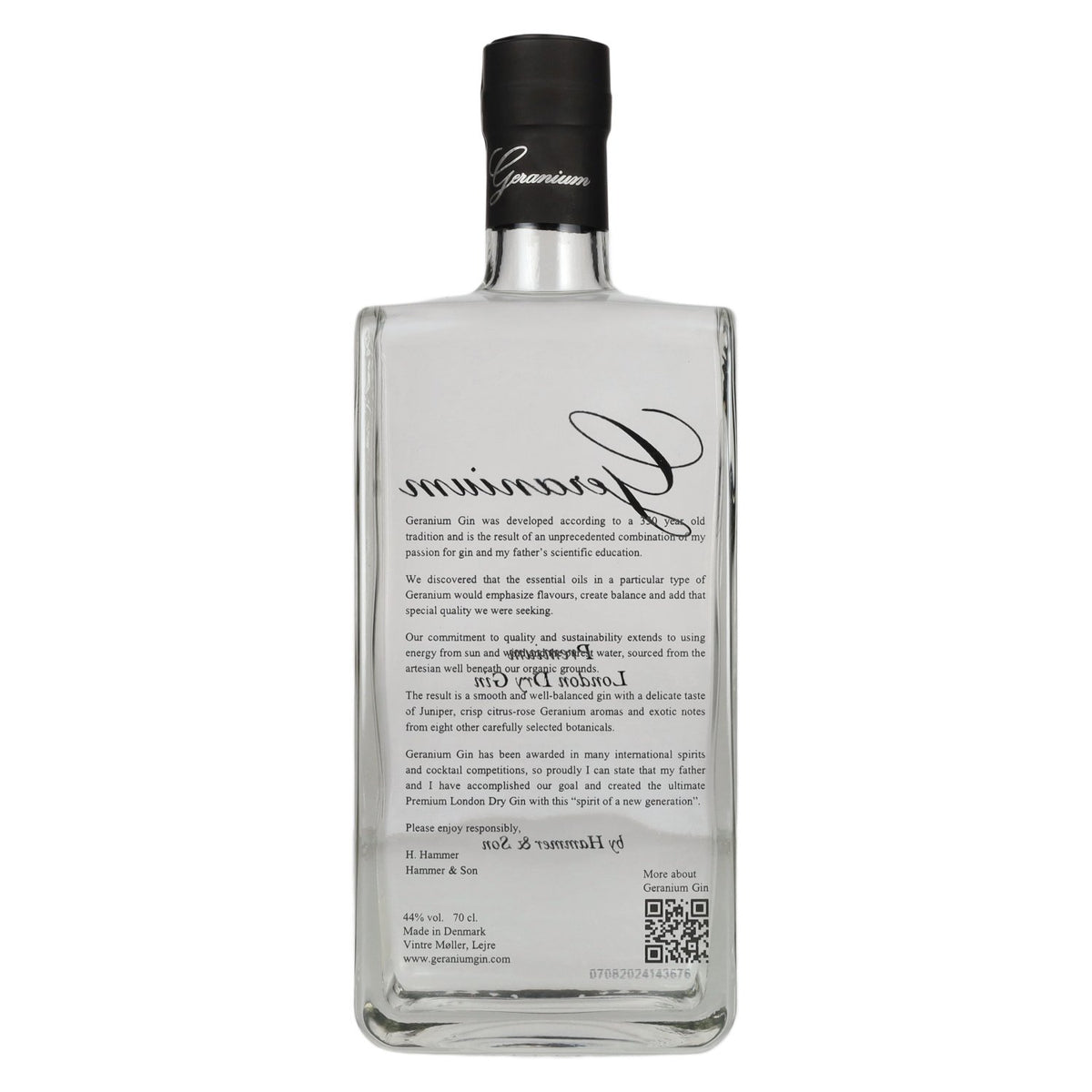 Geranium Premium London Dry Gin 44% vol. 0.7 l