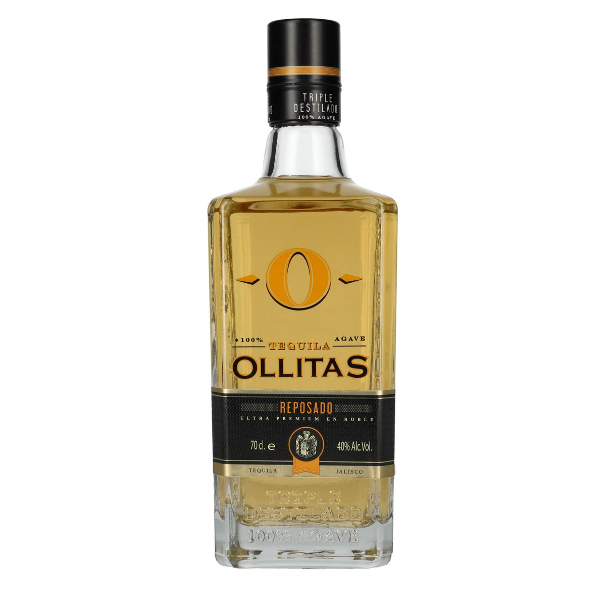 Tequila Ollitas Reposado 100 % agave, 40 % vol., 0,7 l