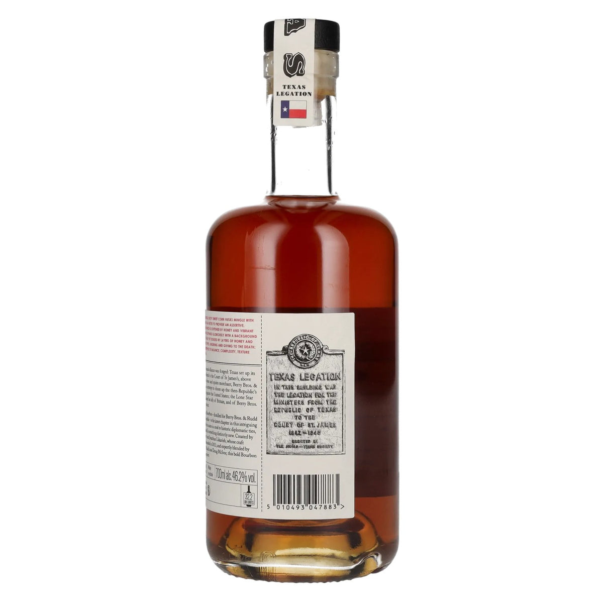Texas Legation Bourbon Whiskey Batch 2 46,2% vol. 0,7 l