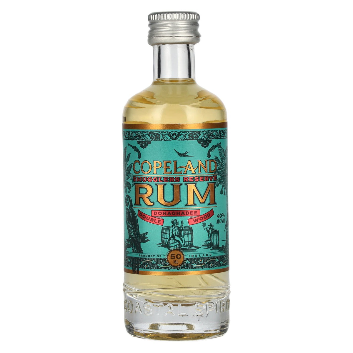 Copeland Smugglers Reserve Rum Donaghadee Double Wood 40% vol. 0,05 l