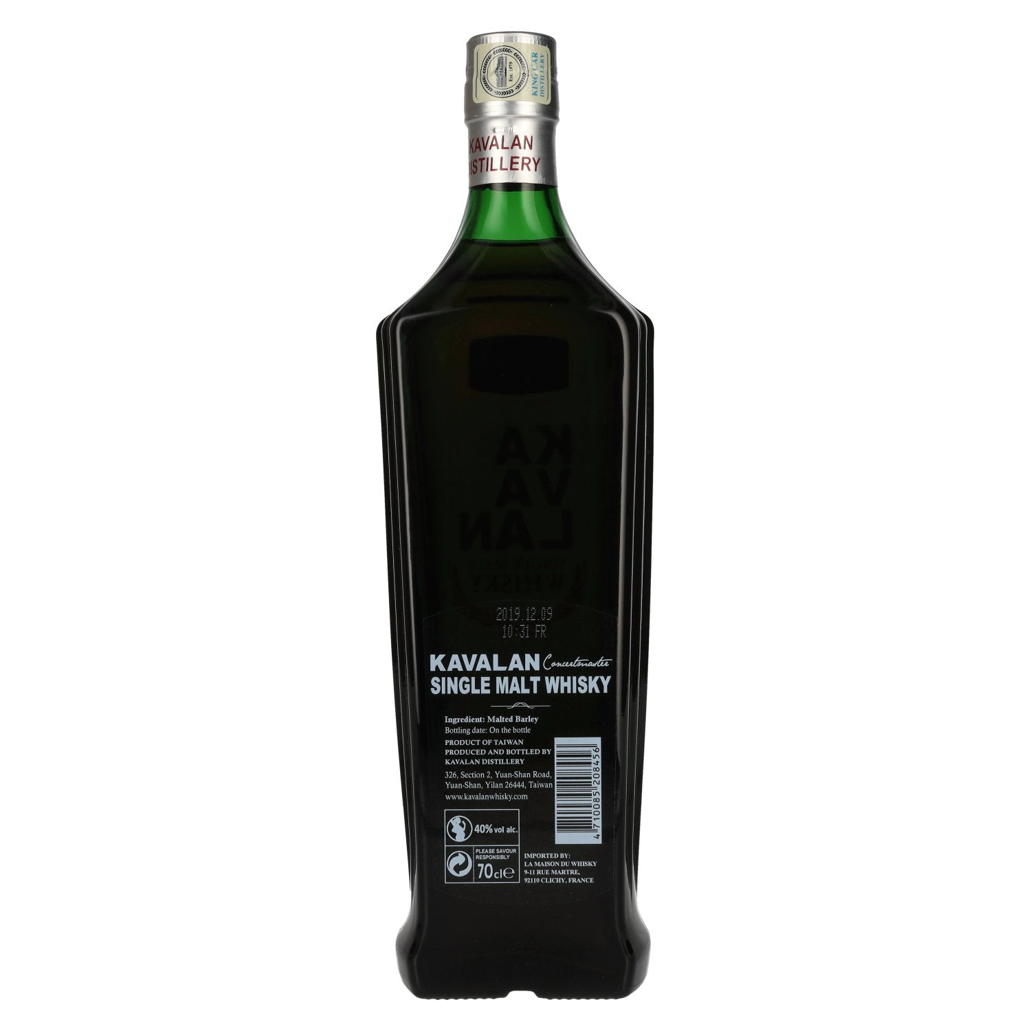 Kavalan CONCERTMASTER Port Cask Finish Single Malt Whisky 40% vol. 0,7 l
