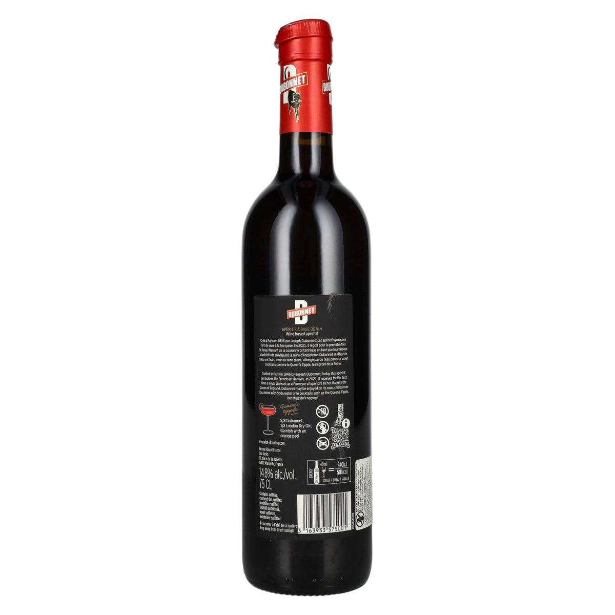 Dubonnet Rouge 14,8 % vol. 0,75 l