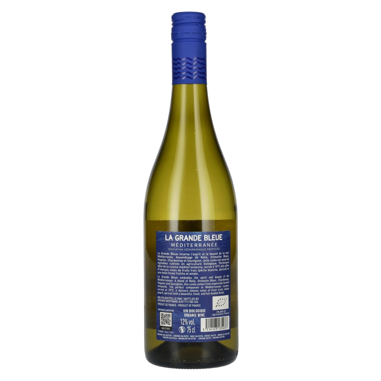 Gérard Bertrand La Grande Bleue Méditerranée IGP 2024 12% Vol. 0,75l