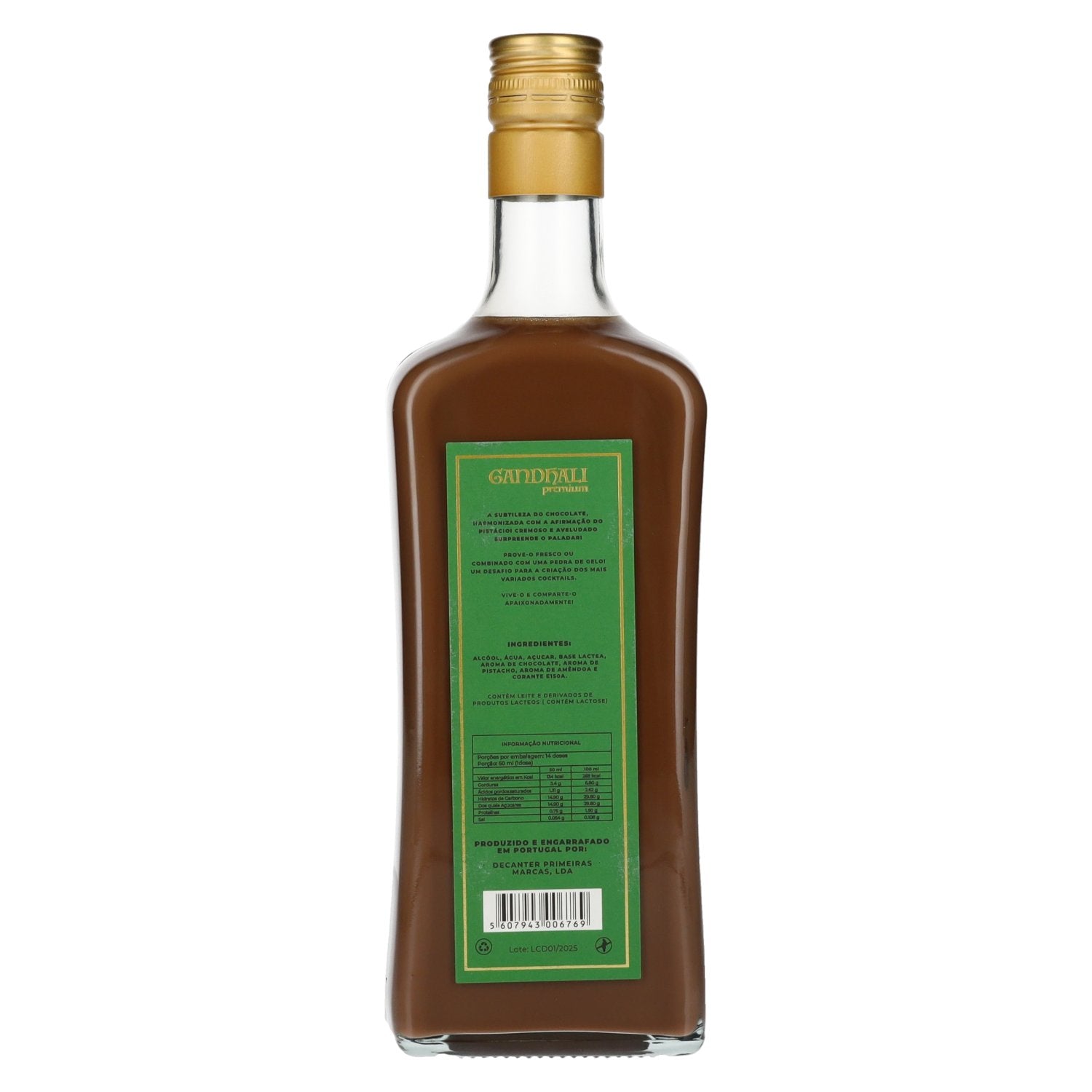 Gandhali Premium Dubai Chocolade Likeur 15% Vol. 0,7l
