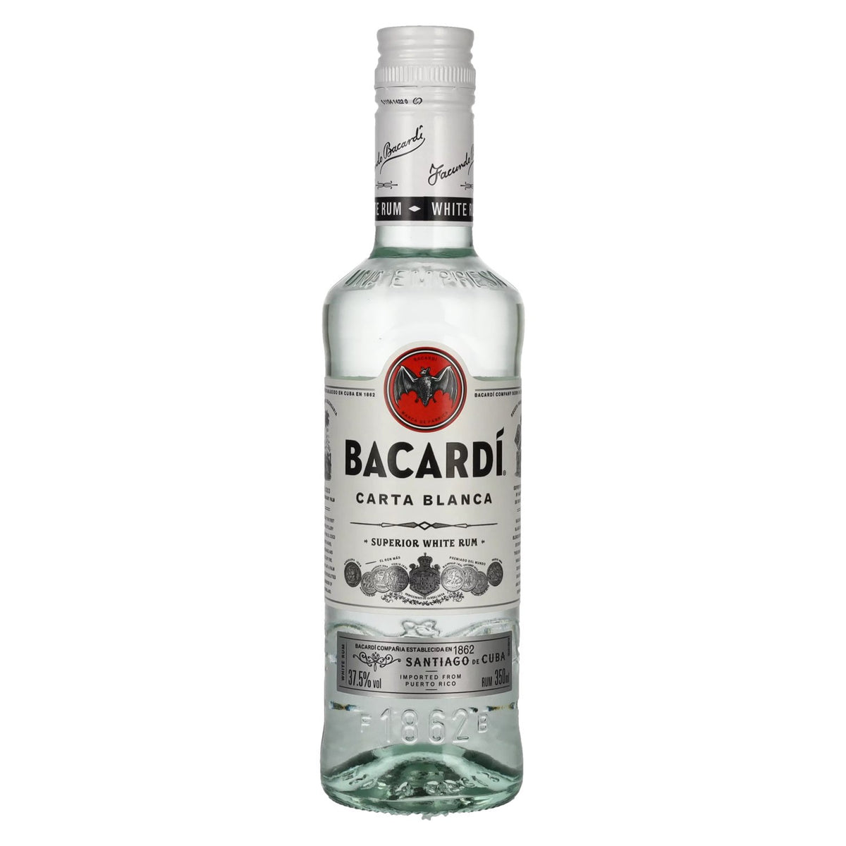 Bacardi Ron Carta Blanca Superior 37,5 % vol. 0,35 l
