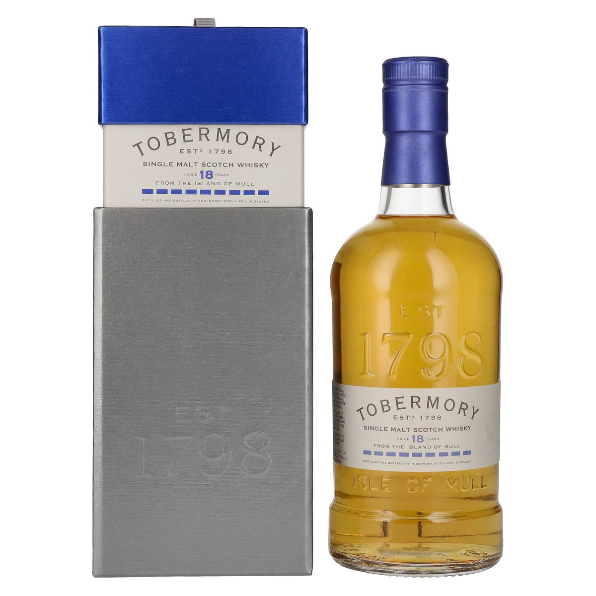 Tobermory 18 Years Old BOURBON FINISH 46,3% vol. 0,7 l in geschenkverpakking