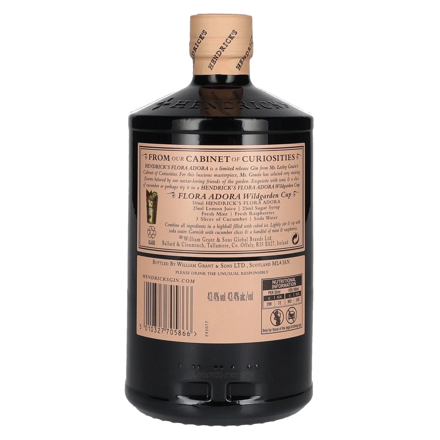 Hendrick's Gin FLORA ADORA 43,4% Vol. 0,7l