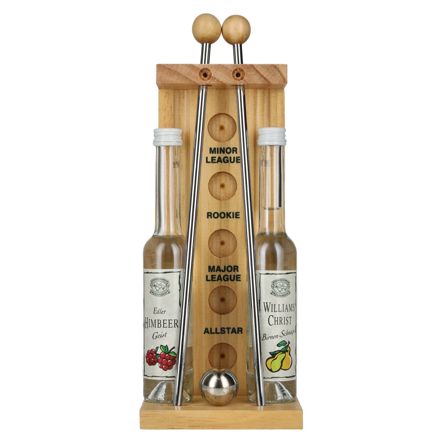 Horvath's GP Rollend Ballen Spel met Schnapps 38% Vol. 2x0,04l