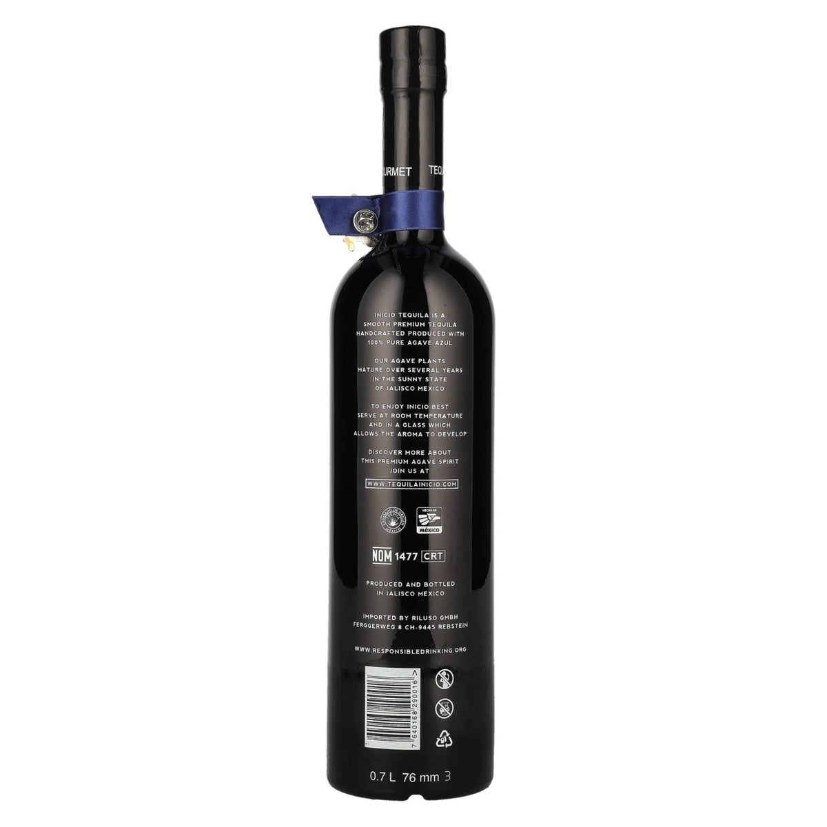Inicio Tequila BLANCO 100% Blue Agave - LECHUZA 40% ABV 0.7l