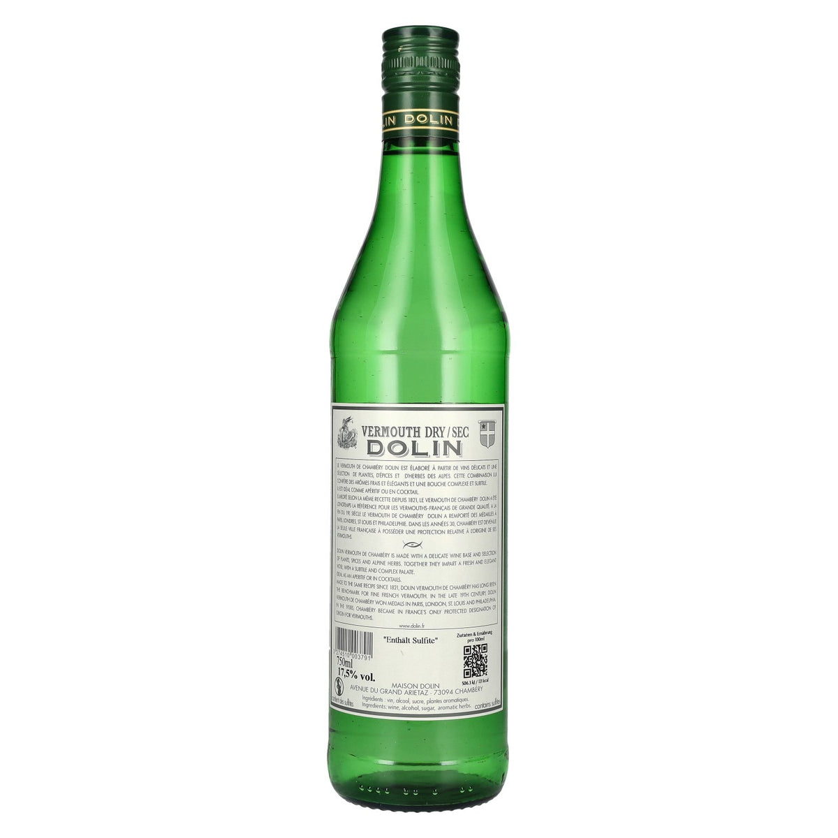Dolin Vermouth de Chambéry DRY 17,5% Vol. 0,75l