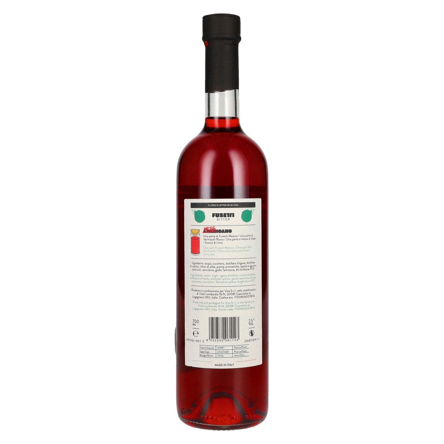Fusetti Mexico 25% Vol. 0,7l
